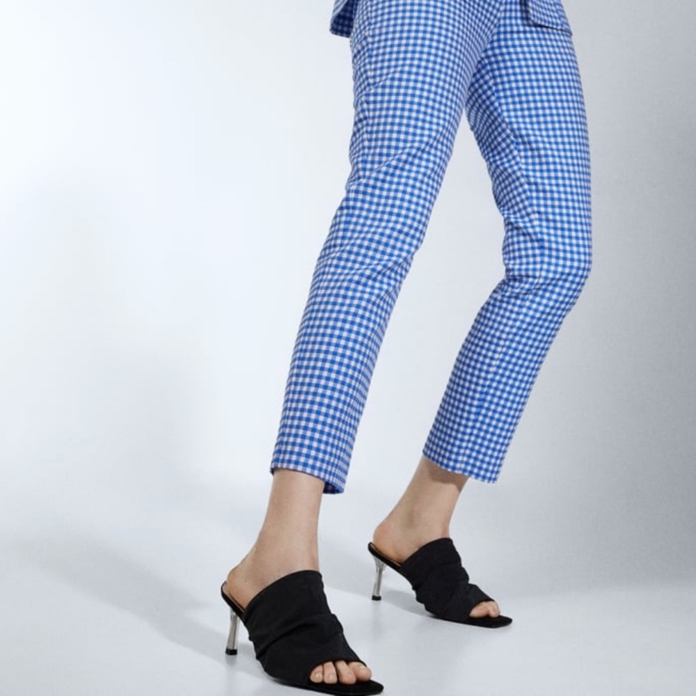 ZARA BNWT Mesh Mule Sandal - Picture 2 of 8
